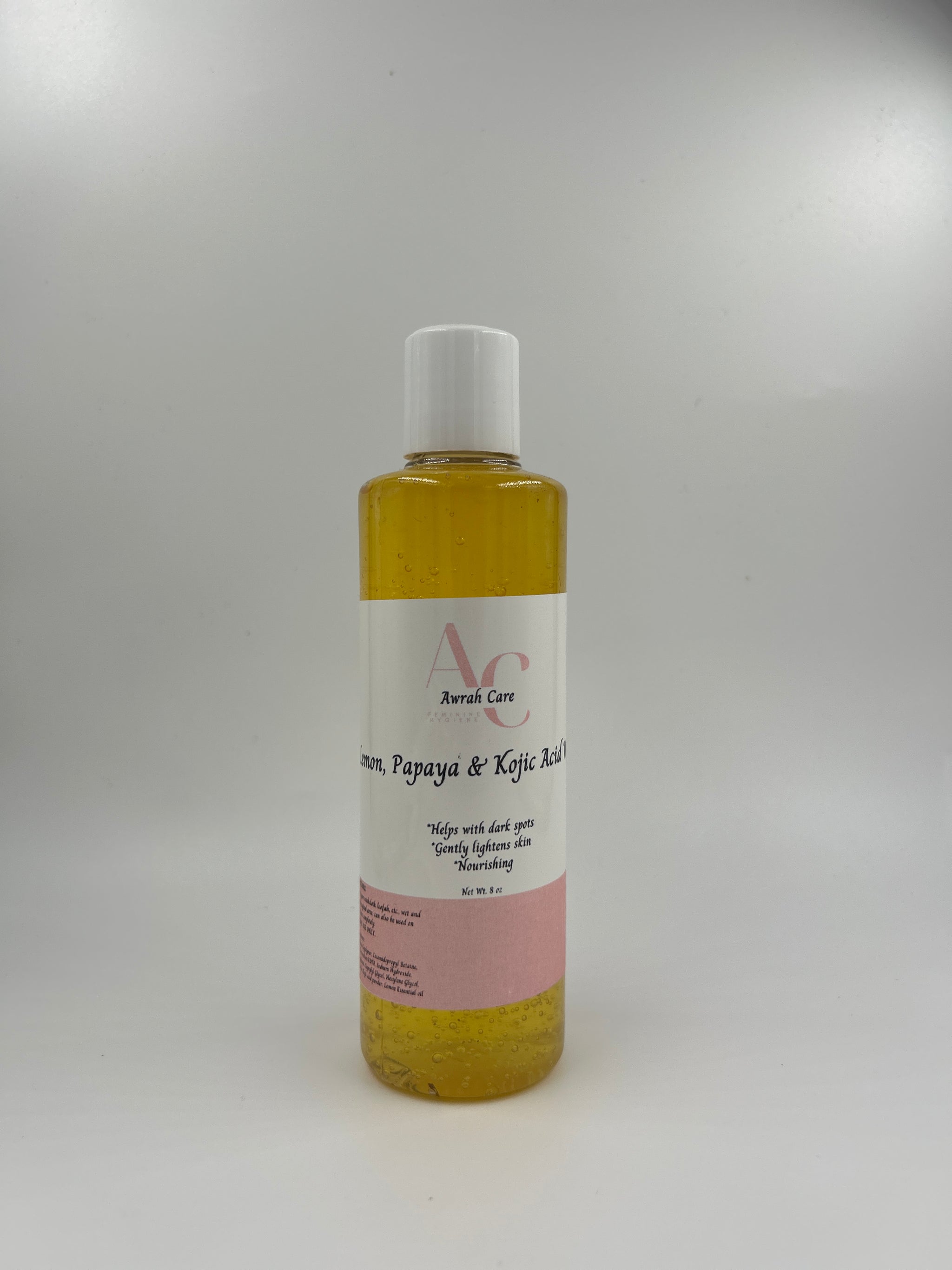 Lemon Papaya & Kojic Acid Cleanser — Gentle Brightening Cleanse for External Skin